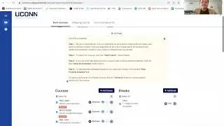UConn Student Admin College Schedule Builder Tutorial