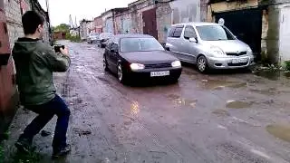 RightRides golf mk4 airride Russia custom rubena & dunlop
