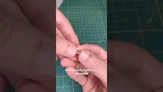 making a toy out of dead ants and epoxy resin 