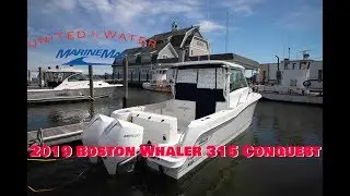 In-Depth Look at The 2019 Boston Whaler 315 Conquest