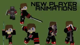 TEXTURA QUE DEIXA A SKIN ANIMADA!!!! New Player Animation Texture Pack Download!!