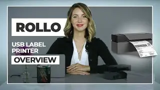 Overview of the Rollo Thermal Label Printer - USB Model