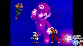 MUGEN Pesky Mario Bros vs CVS Ryu and Ken