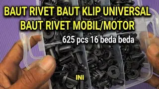 Baut Rivet Universal || Baut Klip Baut Rivet Mobil/Motor