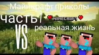 Майнкрафт приколы: реальная жизнь vs Майнкрафт часть 7 финальная