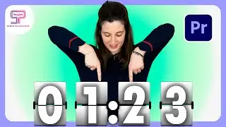 ⏳⏰Cómo crear CUENTA REGRESIVA o CUENTA ATRÁS en Premiere Pro