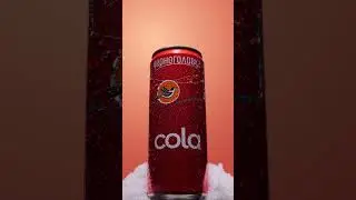 Такая холодная и освежающая, это всегда праздник! Снег тает на баночке холодной Колы