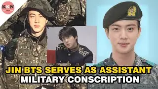 Jin BTS Serves As Assistant Military Conscription