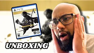 GHOST OF TSUSHIMA PS5 UNBOXING