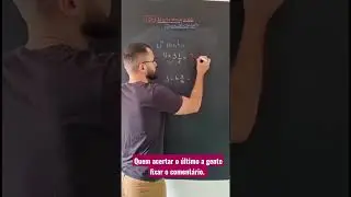 dica de matemática básica para o teu enem 😁 
