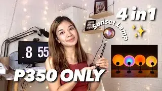 Sunset Lamp 4 in 1 | Shopee