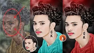 Full HD Oily Face and Hair Photo Editing | HD Hair and Face Kaise Kare Trick | new editing 2024