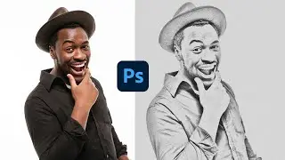 Give Your Photo a Pencil Sketch Effect with Photoshop in اردو / हिंदी