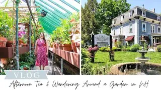 Exploring Fuller Gardens & Afternoon Tea at the Silver Fountain Tea Parlor | New England Living ✨