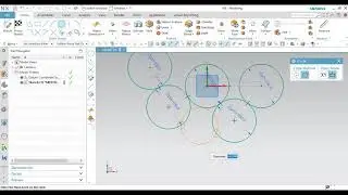 NX 2019 | Sketch Komutları - Circle (Daire)