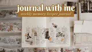 Journal with me; weekly memory keeper on my thinking of you book