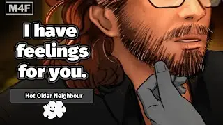 Inviting your Hot Older Neighbor Over (x listener)(Deep Voice)(Confession) | M4F ASMR Roleplay