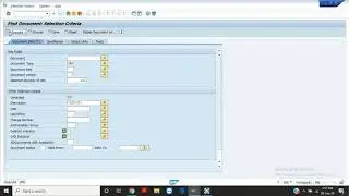 Find / Search and View document in SAP DMS (CV04N)