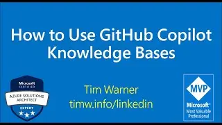 How to Use GitHub Copilot Knowledge Bases