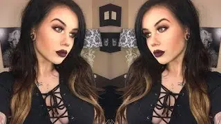 Bronzed fall look