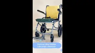 #wheelchair #electricwheelchair Aluminum Alloy Lightweight Manual Wheelchair with CE Certification