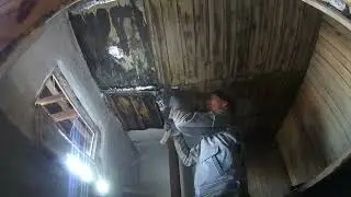 Ремонт в бане своими руками (демонтаж) день 1.