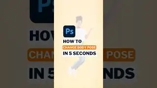 How to change body pose easily 🔥 in photoshop 2023