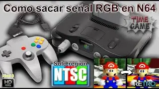 Install chip to output RGB signal in a Nintendo 64 NTSC