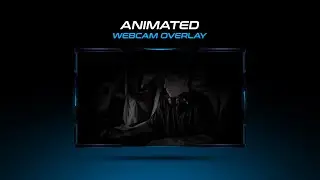 Animated Webcam Overlay Template For Streamers