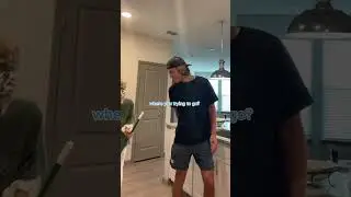 "sorry babe i was just sweeping"
