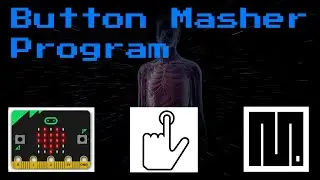 Button Masher Game with  Microbit Python (MicroPython)