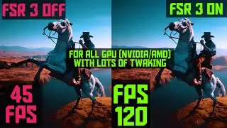 How to install 100% stable fsr 3 in rdr 2  with tweakable mod compatible with dlss,fsr,xess