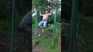 Качели на турнике вес ~1 центнер