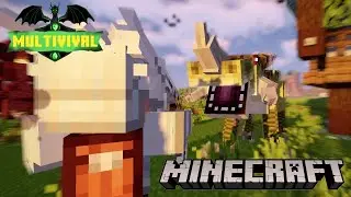 MULTIVIVAL - ENTREI EM UM SERVIDOR DE MINECRAFT BRASILEIRO COM MODS! #01