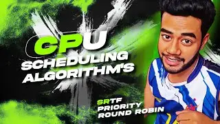 OS | Master Preemptive CPU Scheduling: SRTF, Round Robin, Priority Based | OS Essentials  | D-25 |