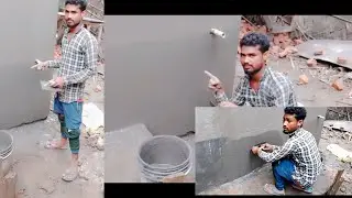 how to  ghola palish in wall-Plaster wall cement finishing (AFL rajmistry work)