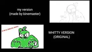 comparasion of gummy bear's final form vs whitty's final form