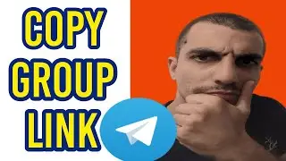 How to copy Telegram group link in 2022