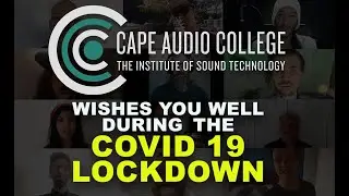 A Message From The Cape Audio College Family