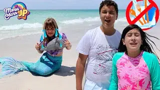 Maria Clara e JP ajudam uma sereia triste | Educação ambiental para crianças ♻️ Dia da Terra 🌎