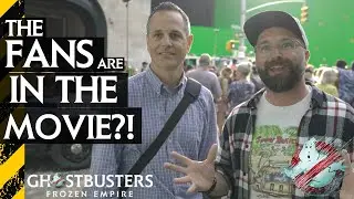 Fans Join The Cast of Ghostbusters: Frozen Empire!