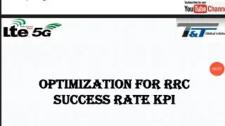 LTE RRC Success Rate KPI-Optimization Methods(Hindi)