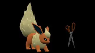 DeadRevolution cuts Flareon's fur
