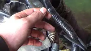 Проверка давления масла в двигателе D4CB 2493592 Starex CRDI 145 л.с
