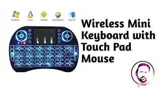 Wireless Mini Keyboard With touch Pad   Mouse Review