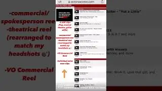 BTS on how I am up leveling 📈 my marketing materials on Actors Access  #bookajobchallenge Day 28
