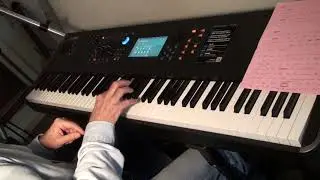 Yamaha MODX basic programming. layer, split, live set, scenes. Montage
