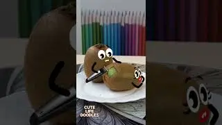 Cute Life Doodles | Two kiwis on depilation 🤪 