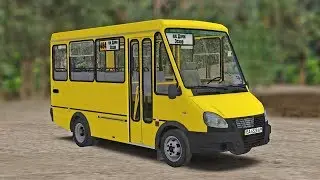 ПЕРЕПОЛНЕННАЯ МАРШРУТКА! БАЗ-2215 