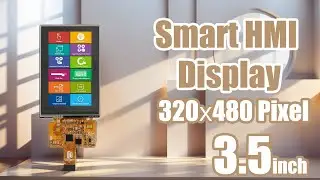3.5 inch 320x480 HMI Intelligent Smart UART SPI Touch IPS TFT LCD Display